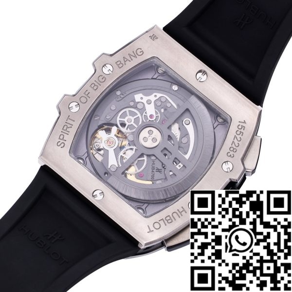 i1718190308 9406 8 Hublot Big Bang Titanium Keraaminen 642.NM.0170.RX 642NM0170RX 1:1 Best Editon BBF Factory Musta kuminauha