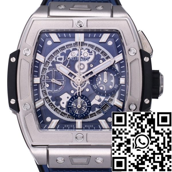 i1718190350 5826 6 Hublot Big Bang Titanio 642.NX.7170.RX 1:1 Best Editon BBF Factory Esfera azul