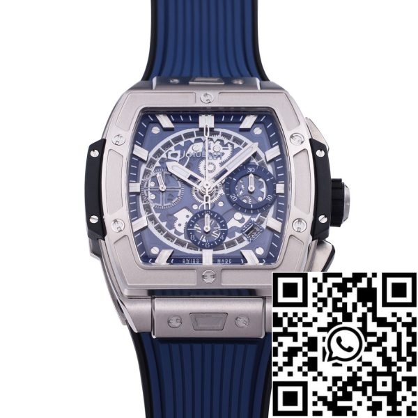 i1718190350 6023 0 Hublot Big Bang Titanio 642.NX.7170.RX 1:1 Best Editon BBF Factory Esfera azul