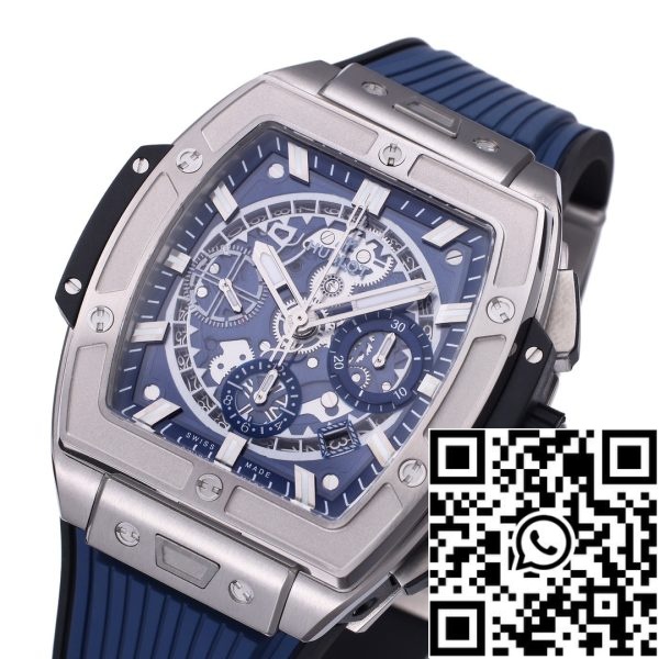 i1718190350 8419 5 Hublot Big Bang Titanium 642.NX.7170.RX 1:1 Best Editon BBF Factory Sininen kellotaulu