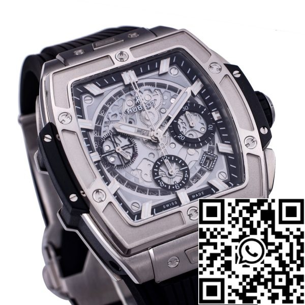 i1718190395 7350 5 Hublot Big Bang Titanium 642.NX.0170.RX 642NX0170RX 1:1 Best Editon BBF Factory Grey Dial Rubber Strap (Sao chép)