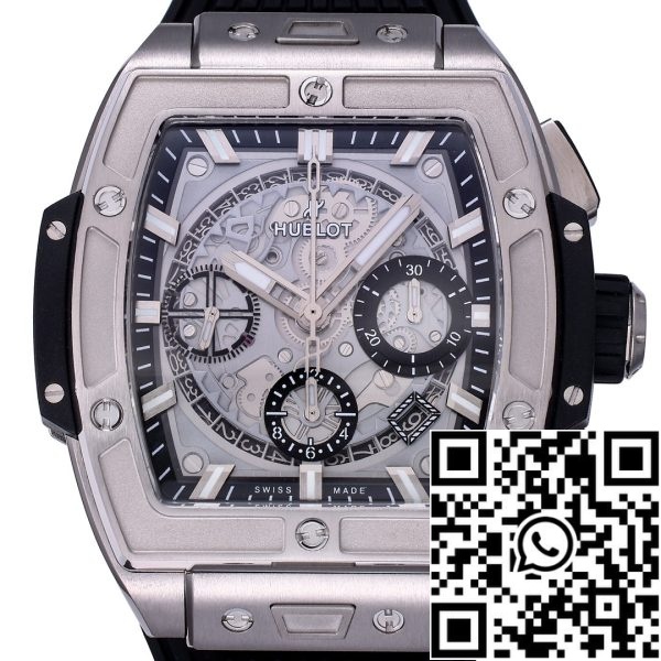 i1718190395 8431 4 Hublot Big Bang Titanium 642.NX.0170.RX 642NX0170RX 1:1 Best Editon BBF Factory Mostrador cinzento Correia de borracha (Sao chép)