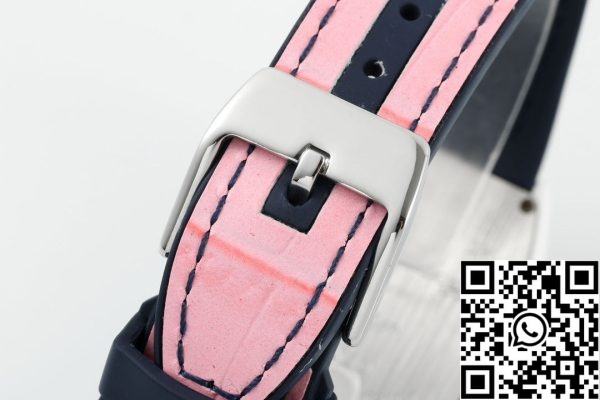 i1721446650 5635 1 Franck Muller V32 Women's Yachting 1:1 Best Edition ABF Factory Pink Rubber Strap