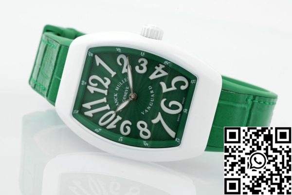 i1721446673 3328 8 Franck Muller V32 Women's Yachting 1:1 Best Edition ABF Factory Esfera verde