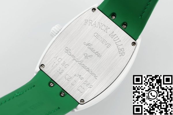 i1721446673 7205 4 Franck Muller V32 Yachting Donna 1:1 Best Edition ABF Factory Quadrante verde