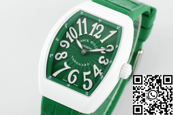 i1721446673 9006 5 Franck Muller V32 Donna Yachting 1:1 Best Edition ABF Factory Quadrante verde