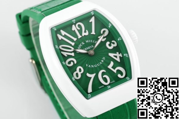 i1721446673 9172 1 Franck Muller V32 Women's Yachting 1:1 Best Edition ABF Factory Esfera verde