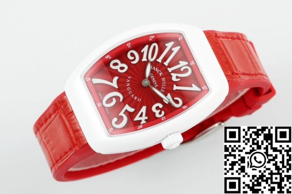 i1721446697 1139 2 Franck Muller V32 Women's Yachting 1:1 Best Edition ABF Factory Red Dial