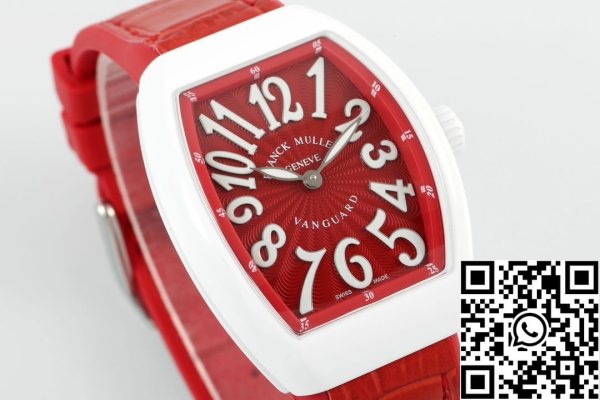 i1721446697 5676 3 Franck Muller V32 Women's Yachting 1:1 Best Edition ABF Factory Röd urtavla