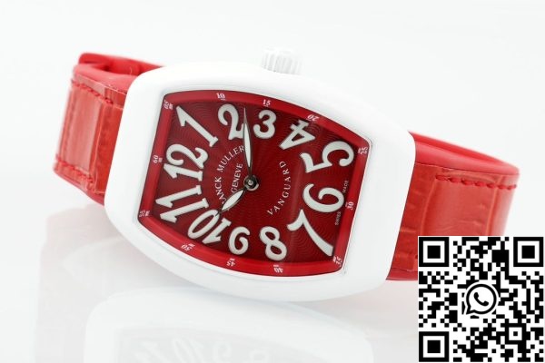 i1721446698 811 7 Franck Muller V32 Women's Yachting 1:1 Best Edition ABF Factory Red Dial