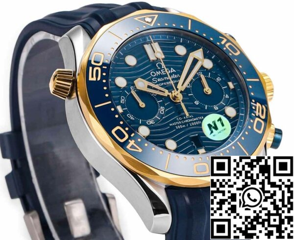 i1723742654 970 2 Omega Seamaster 210.20.44.51.03.001 Diver 300m 1:1 Best Edition N1 Factory Correa de caucho