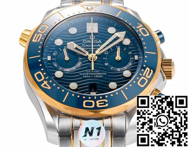 i1723742671 634 1 Omega Seamaster 210.20.44.51.03.001 Diver 300m 1:1 Mejor Edición N1 Fábrica