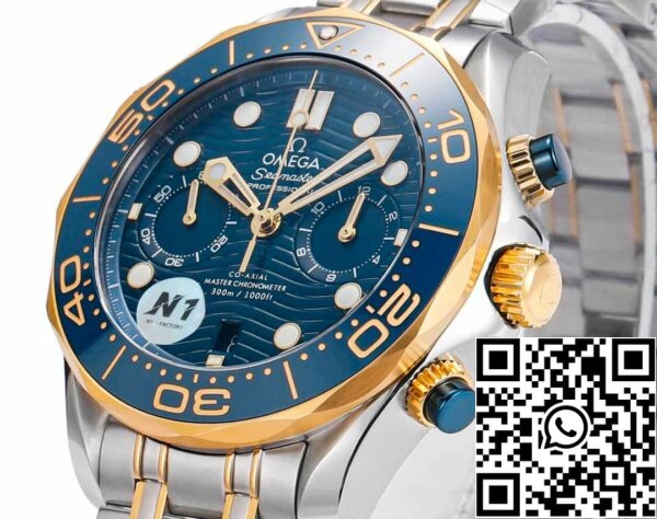 i1723742672 4459 7 Omega Seamaster 210.20.44.51.03.001 Diver 300m 1:1 Mejor Edición N1 Fábrica