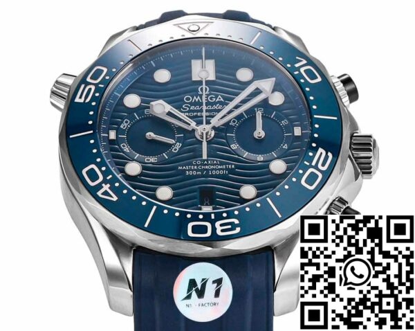 i1723742713 758 5 Omega Seamaster Kollektion 210.30.44.51.03.001 1:1 Best Edition N1 Factory Kautschukband