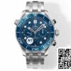 i1723742738 8501 6 Omega Seamaster Collectie 210.30.44.51.03.001 1:1 Beste Editie N1 Fabrieksblauwe Wijzerplaat