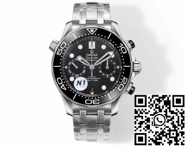 i1723742767 493 8 Omega Seamaster 210.30.44.51.01.001 Diver 300m 1:1 Best Edition N1 Factory Esfera Negra