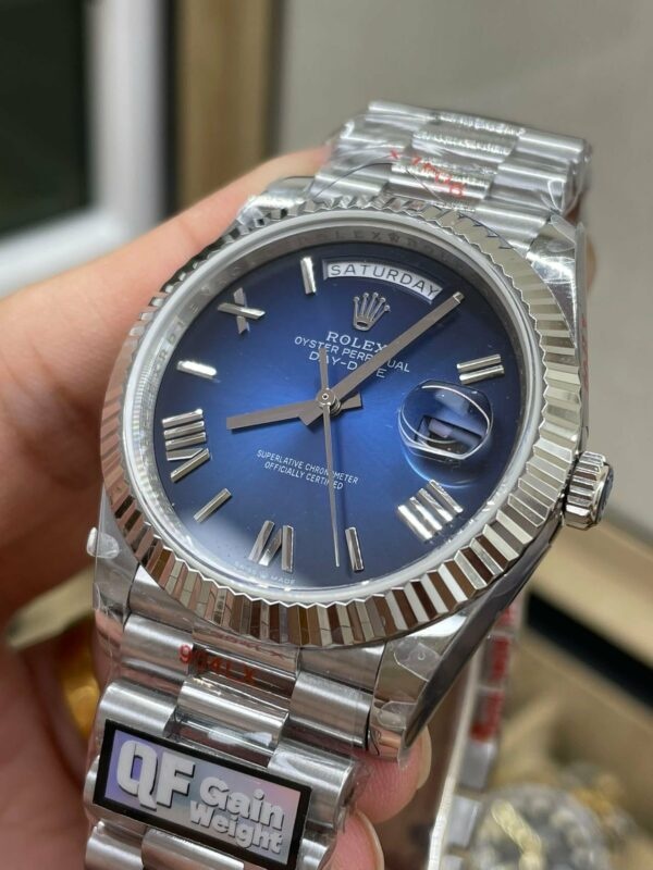 m1716347472706 5949 Rolex presenta el nuevo Day-Date 40mm con esfera azul 2024 QF Factory 1:1 Best Edition