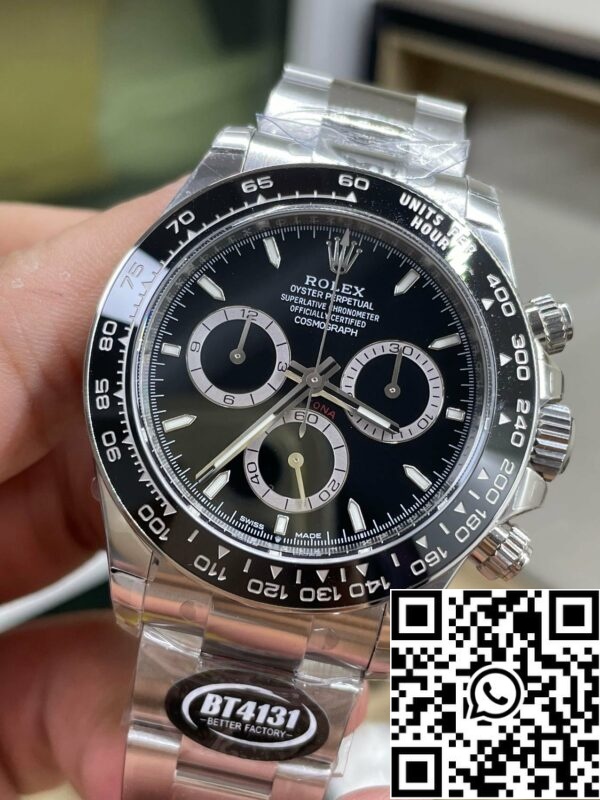 m1716806419954 0957 Rolex Cosmograph Daytona M126500ln-0002 Uusi 4131 Movement 1:1 Best Edition BT Factory