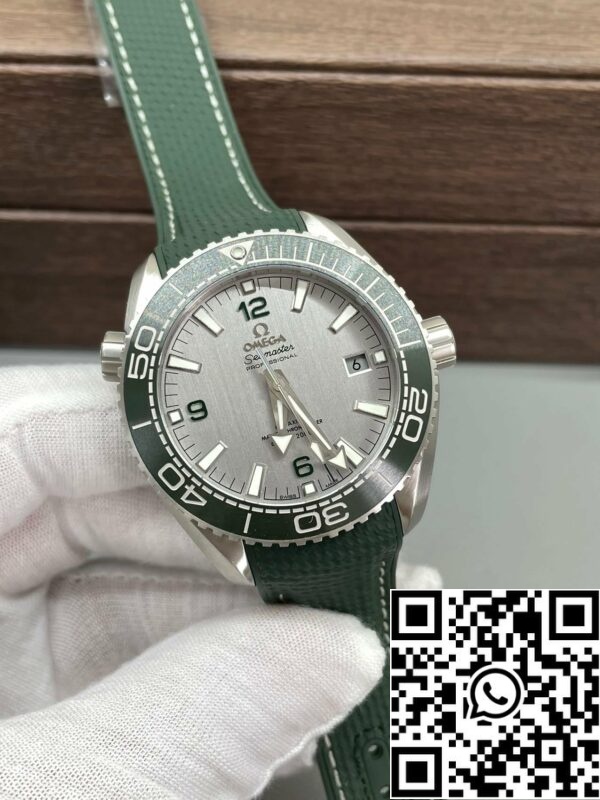 m1720850074859 8448 Omega Seamaster Planet Ocean 600M 215.32.44.21.06.001 VS Factory 1:1 Best Edition Green Rubber Strap