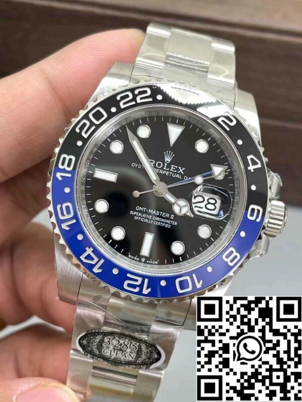 m1724030580496 5295 Rolex GMT Master II 116710BLNR-78200 1:1 Best Edition Clean Factory Black Dial