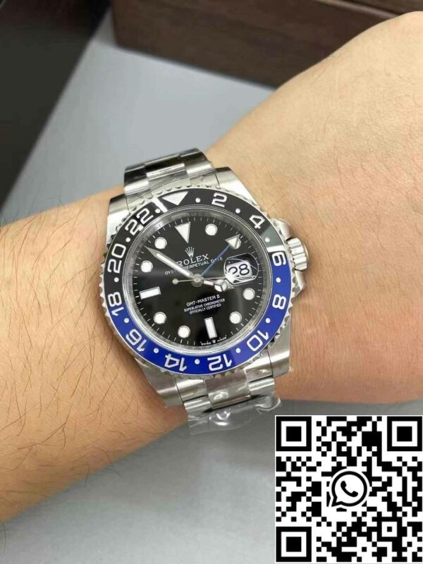 m1724030580511 2762 5a2cdbed 5539 45e4 a6a9 ac3805a9fed9 Rolex GMT Master II 116710BLNR-78200 1:1 Najboljša izdaja Čista tovarna Črna številčnica