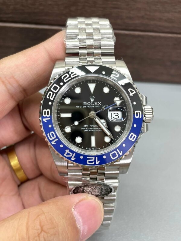 m1724036346470 6450 Rolex GMT Master II M126710BLNR-0002 1:1 Najboljša izdaja Čista tovarna Črna številčnica