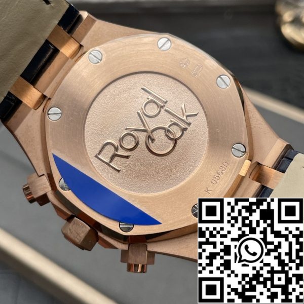 valokuva 10 2024 07 22 23 53 45 Audemars Piguet Royal Oak Chronograph 26331OR.OO.D315CR.01 1:1 Best Edition OM Factory Rose Gold