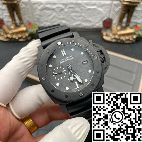 valokuva 1 2024 07 29 23 05 57 Panerai sukellusvene PAM00979 1:1 Best Edition VS Factory turkoosi Dial Sveitsin P.9010