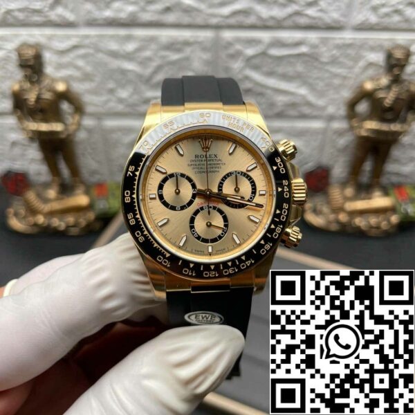 снимка 1 2024 08 06 13 52 24 Rolex Cosmograph Daytona m126518ln-0010 1:1 Най-добро издание EWE Factory 4131 Movement