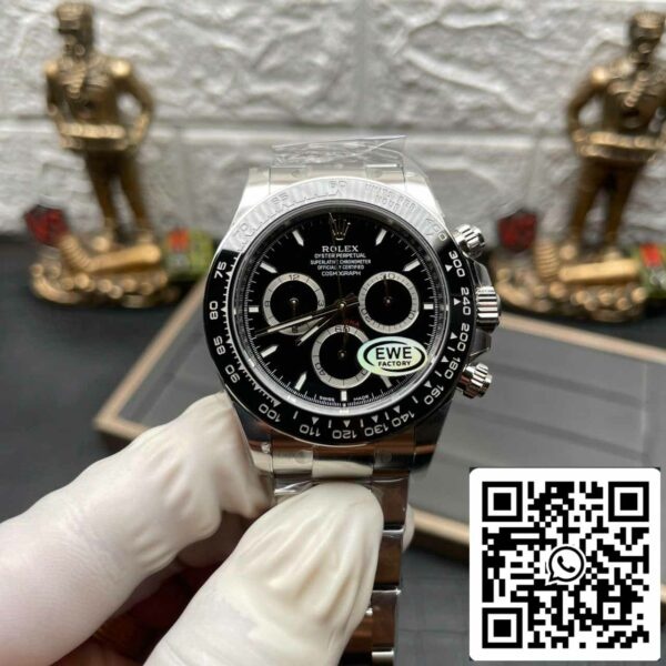 foto 1 2024 08 06 13 53 01 Rolex Cosmograph Daytona m126500ln-0002 1:1 Mejor Edición Movimiento EWE Factory 4131