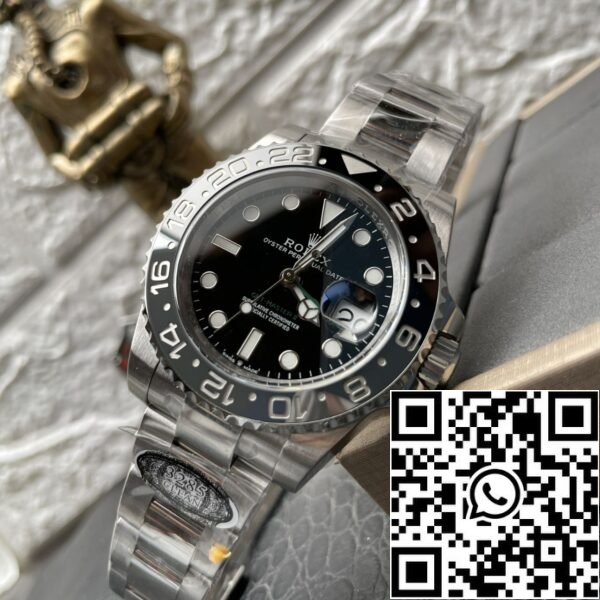 photo 2 2024 07 22 23 56 52 Rolex GMT Master II m126710 Bruce Wayne Batman 1:1 Best Edition Clean Factory Oyster Strap tiszta gyári kiadás