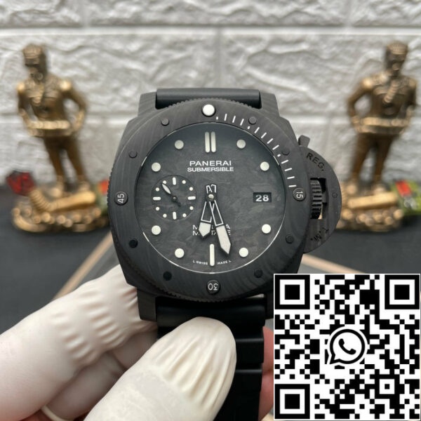 снимка 2 2024 07 29 23 05 57 Panerai Submersible PAM00979 1:1 Best Edition VS Factory Turquoise Dial Swiss P.9010