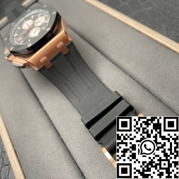 снимка 3 2024 07 25 15 23 39 Audemars Piguet Royal Oak Offshore 26401RO.OO.A002CA.01 1:1 Най-добро издание APF Factory Black Dial