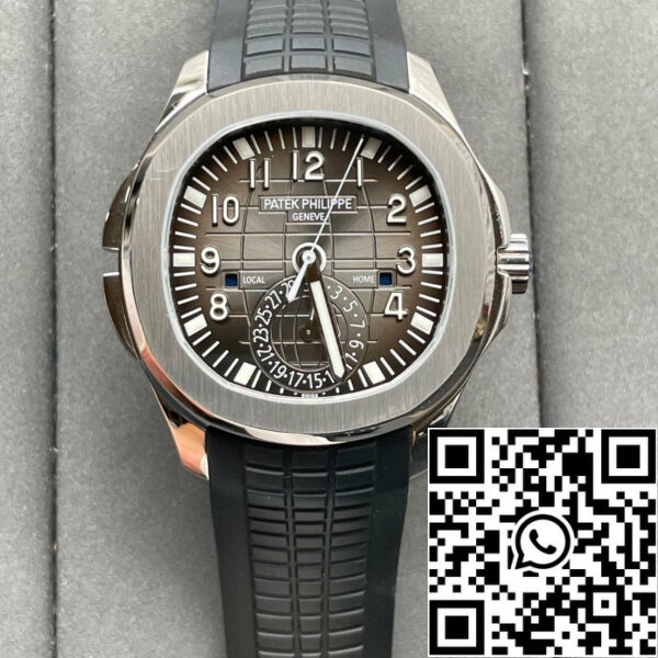 photo 3 2024 08 03 07 50 26 Patek Philippe Aquanaut 5164A-001 1:1 Best Edition ZF Factory Black Dial