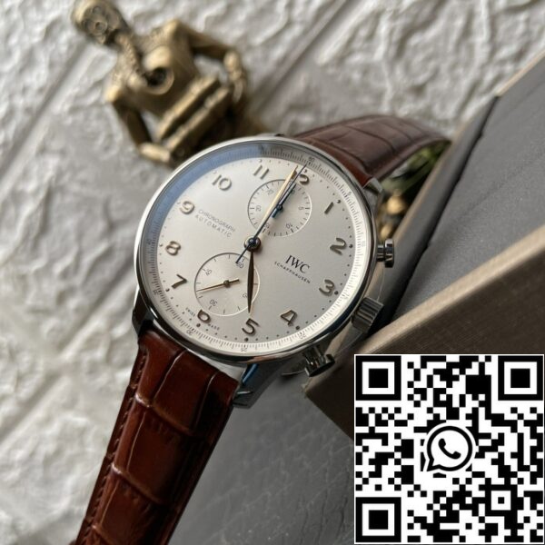 foto 4 2024 07 23 00 10 15 IWC Portugieser IW371604 1:1 Mejor Edición ZF Factory Esfera blanca