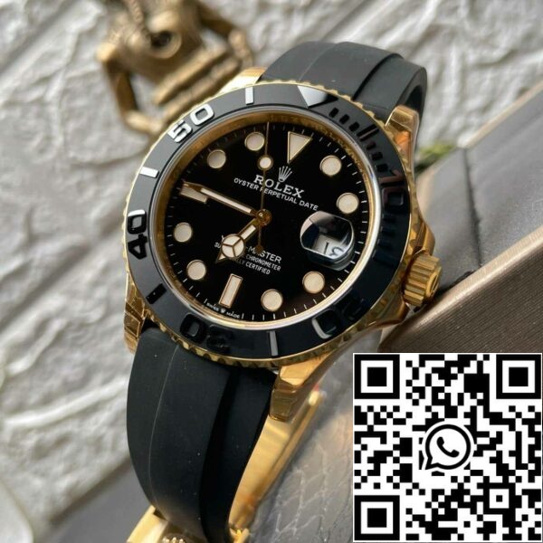 снимка 4 2024 08 18 21 02 50 Rolex Yacht Master M226658-0001 1:1 Най-добро издание VS Фабрика жълто злато