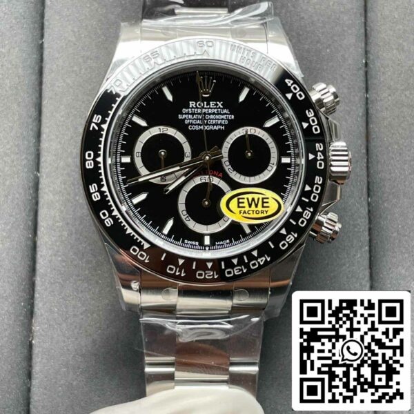 zdjęcie 5 2024 08 06 13 53 01 Rolex Cosmograph Daytona m126500ln-0002 1:1 Best Edition EWE Factory 4131 Mechanizm