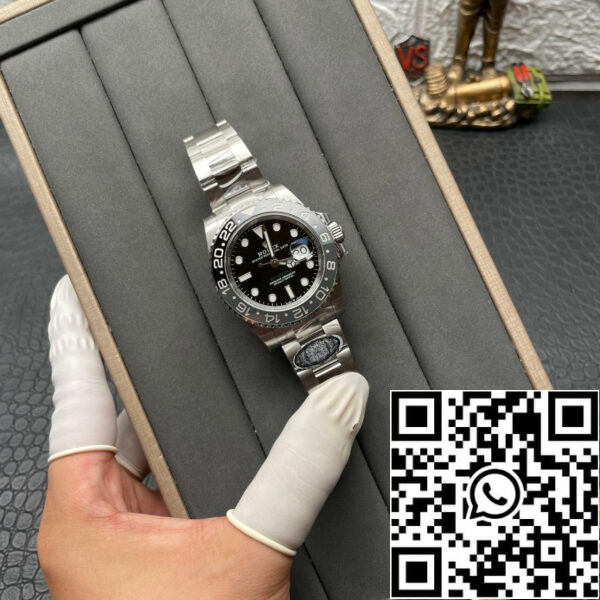 foto 6 2024 07 22 23 56 52 Rolex GMT Master II m126710 Bruce Wayne Batman 1:1 Best Edition Clean Factory Oyster Strap