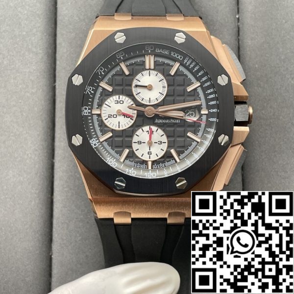 foto 6 2024 07 25 15 23 39 Audemars Piguet Royal Oak Offshore 26401RO.OO.A002CA.01 1:1 Best Edition APF Factory Black Dial