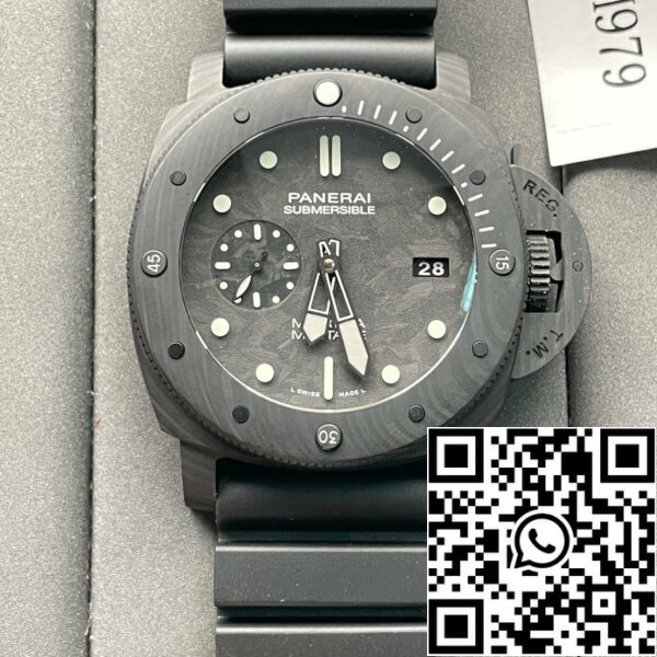 valokuva 6 2024 07 29 23 05 57 Panerai sukellusvene PAM00979 1:1 Best Edition VS Factory turkoosi Dial Sveitsin P.9010