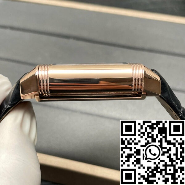 Foto 7 2024 07 29 23 06 43 Jaeger LeCoultre Reverso Q3732470 1:1 Best Edition Rose Gold Schwarzes Zifferblatt