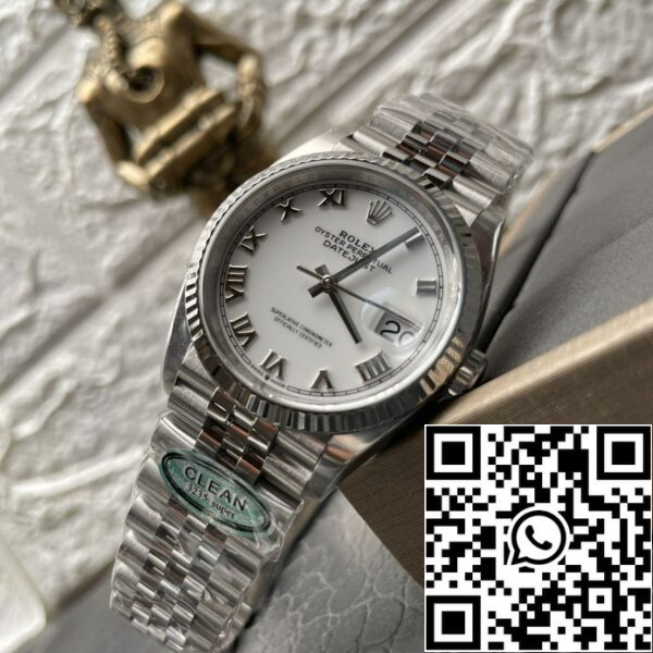 zdjęcie 8 2024 07 22 23 58 15 Rolex Datejust M126234-0025 36MM 1:1 Best Edition Czysta Fabrycznie Stal Nierdzewna