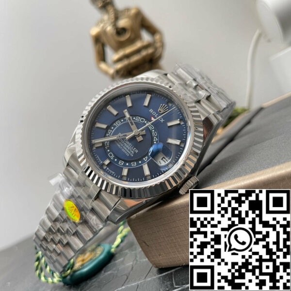 снимка 9 2024 07 23 09 54 06 Rolex Sky Dweller M336934-0006 1:1 Най-доброто издание ZF Factory Blue Dial Най-новата версия 2024