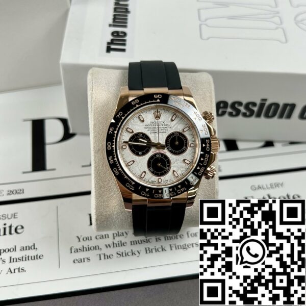 z4302082534078 b83eb087e5e9ae839635639dd3b69709 8391ae47 2c64 43d7 a06d d598c01f28ab Rolex Cosmograph Daytona 116515LN meteoritskive 18k rosaguld Coated