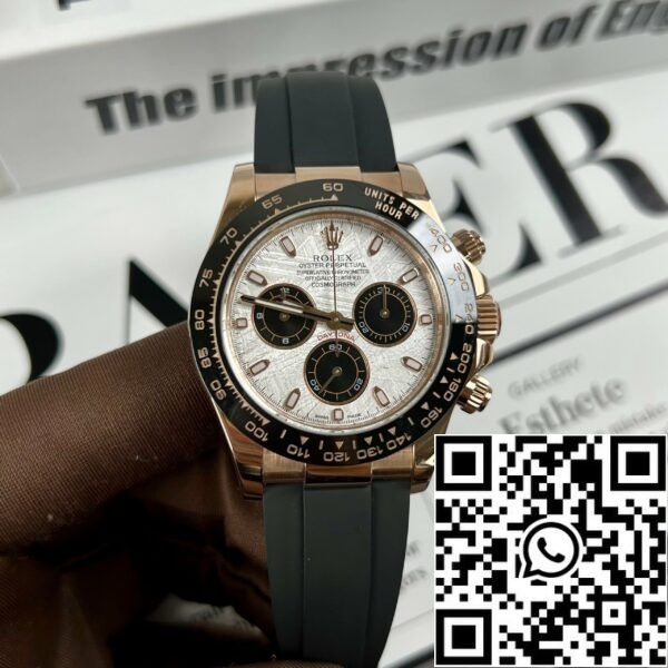 z4302082540423 ae5c70b2082200c29b0eb431efdf7db0 bf1eb20e 794a 4664 9046 6b87f2157d93 Rolex Cosmograph Daytona 116515LN метеоритный циферблат 18k розовое золото с покрытием