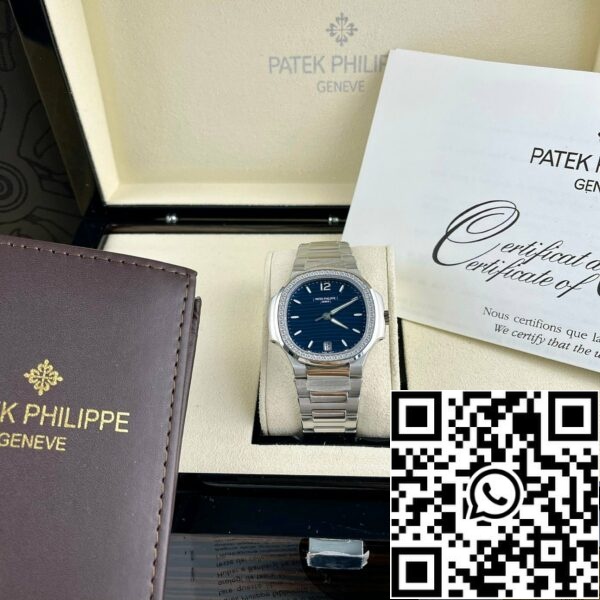 z4557191204524 5c203da4eee2abea4fea4622741eea7a Patek Philippe Nautilus 7118/1A-001 1:1 Best Edition 3K Quadrante blu di fabbrica