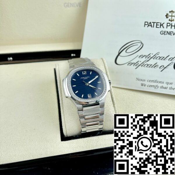 z4557191207948 3c8268375d6a3141eb85cdd9fd5c46af Patek Philippe Nautilus 7118/1A-001 1:1 Best Edition 3K Quadrante blu di fabbrica