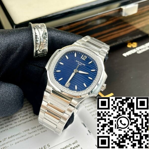 z4557191220356 682eac2f7aed2b48d57455e3c9fd542b Patek Philippe Nautilus 7118/1A-001 1:1 Най-добро издание 3K Factory Blue Dial