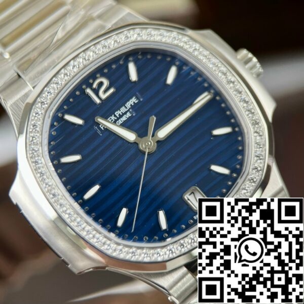 z4557191242038 2b2ffec192d14c914e67b7068741a09d Patek Philippe Nautilus 7118/1A-001 1:1 Best Edition 3K gyári kék számlapja