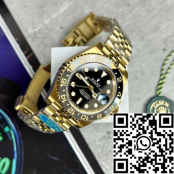 z4586909233402 070c41572d157077c3ed060743f492b9 eb0f125e da9b 45e3 b065 4ce62879aa41 Rolex GMT-Master II 126718GRNR-0001 Gold-wrapped at Clean factory